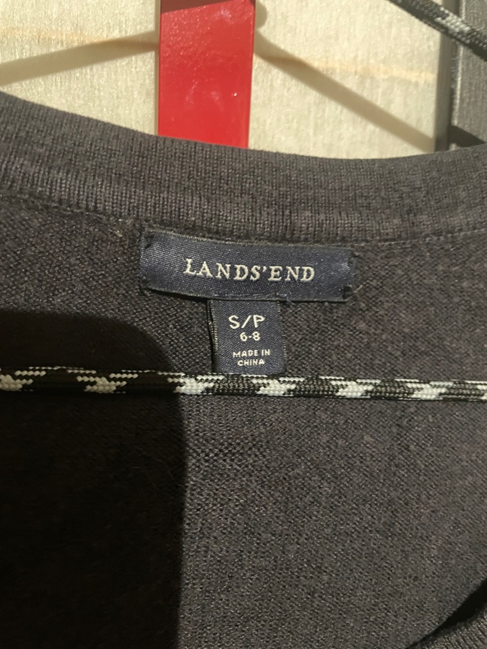 Chase Bank black scoop neck sweater - Picture 2 of 3